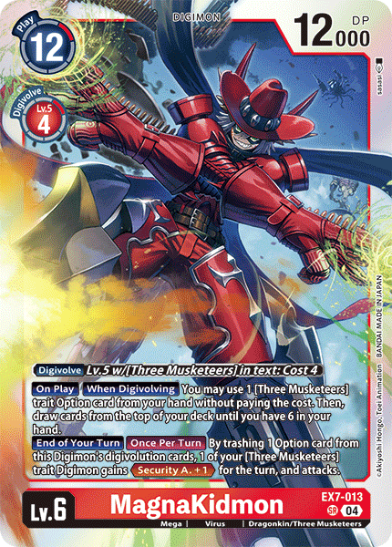 EX7-013 MagnaKidmon Super Rare