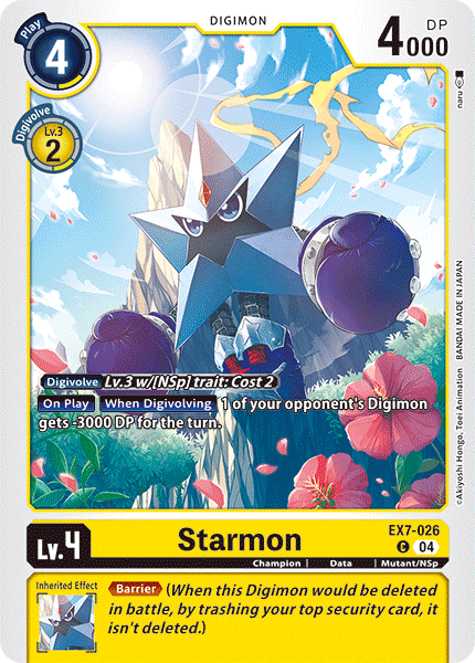 EX7-026 Starmon Common