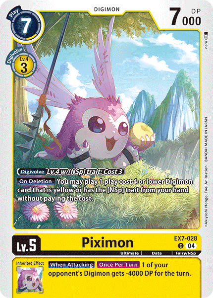 EX7-028 Piximon Common