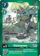 EX7-035 Triceramon Limited Foil Common