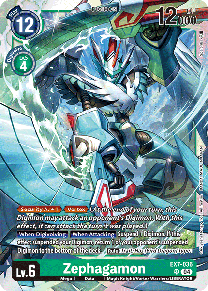 EX7-036 Zephagamon Super Rare