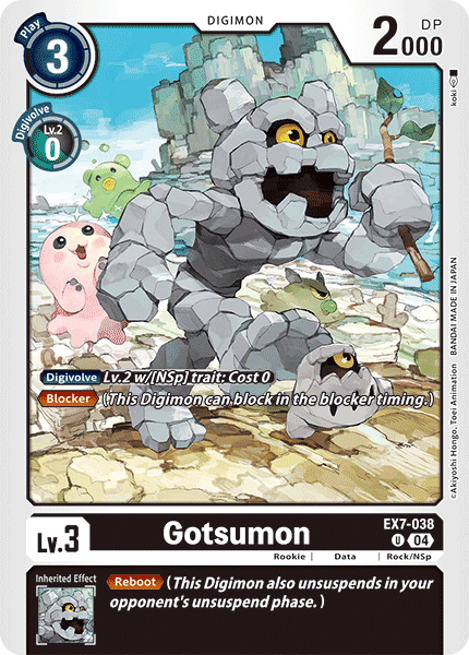 EX7-038 Gotsumon Uncommon