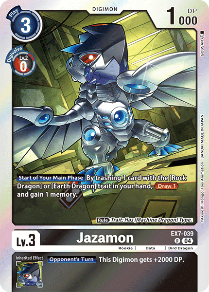 EX7-039 Jazamon Rare