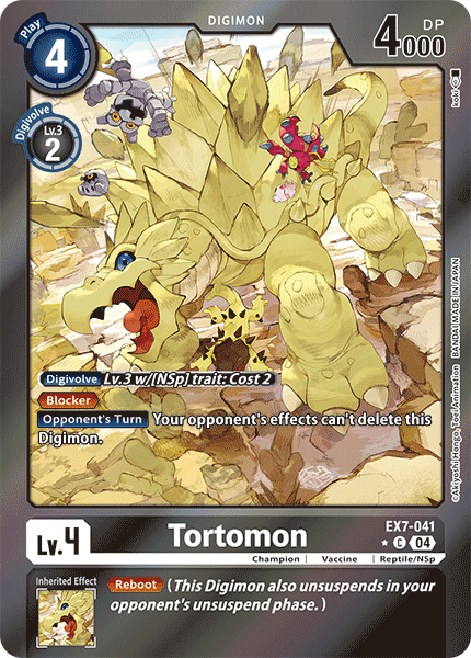 EX7-041 Tortomon Limited Foil Common