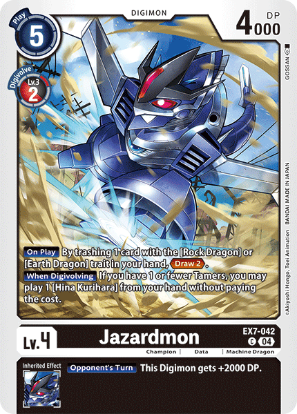 EX7-042 Jazardmon Common