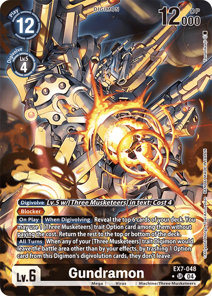 EX7-048 Gundramon Alternative Art