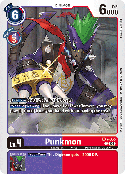 EX7-055 Punkmon Common