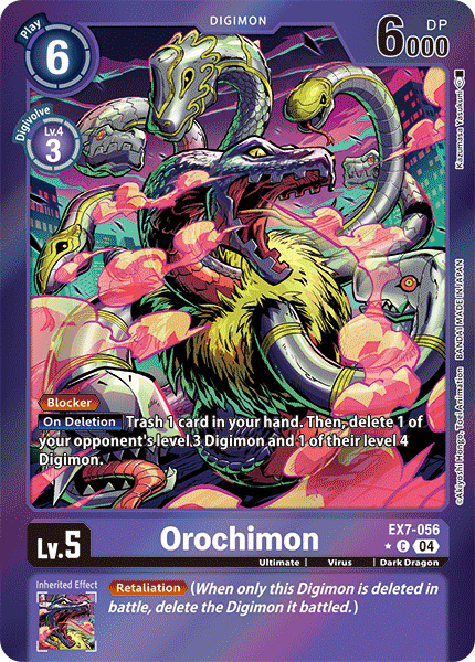 EX7-056 Orochimon Limited Foil Common