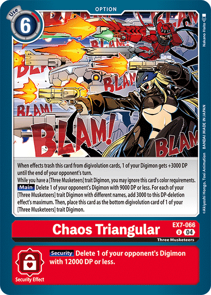 EX7-066 Chaos Triangular Uncommon