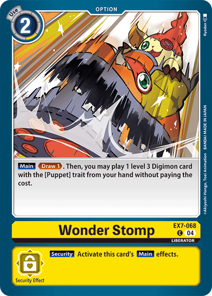 EX7-068 Wonder Stomp Common