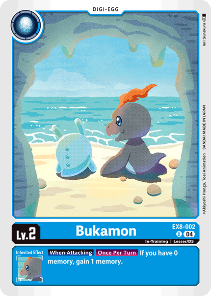 EX8-002 Bukamon Uncommon