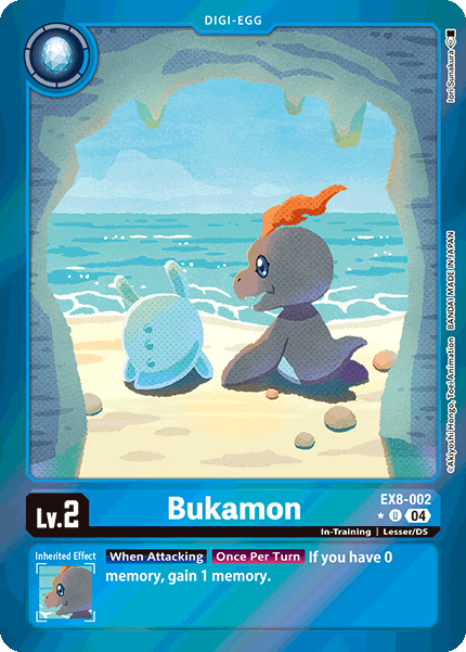 EX8-002 Bukamon Limited Foil Uncommon