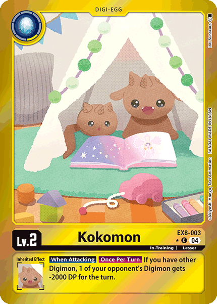 EX8-003 Kokomon Limited Foil Common