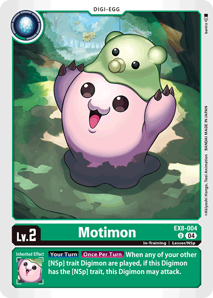 EX8-004 Motimon Uncommon