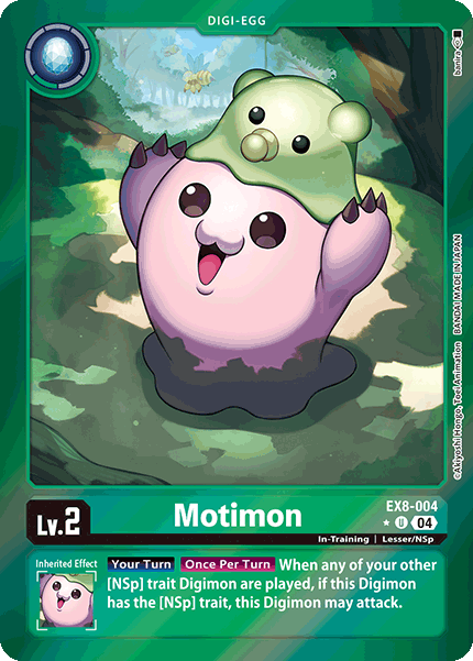 EX8-004 Motimon Limited Foil Uncommon