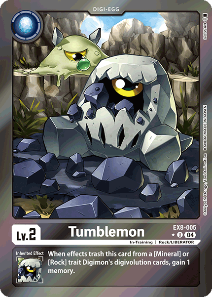 EX8-005 Tumblemon Limited Foil Uncommon