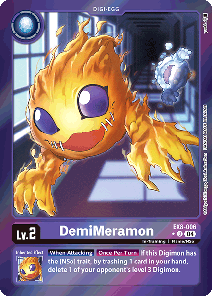 EX8-006 DemiMeramon Limited Foil Uncommon