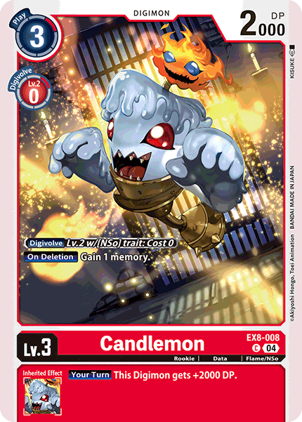 EX8-008 Candlemon Common