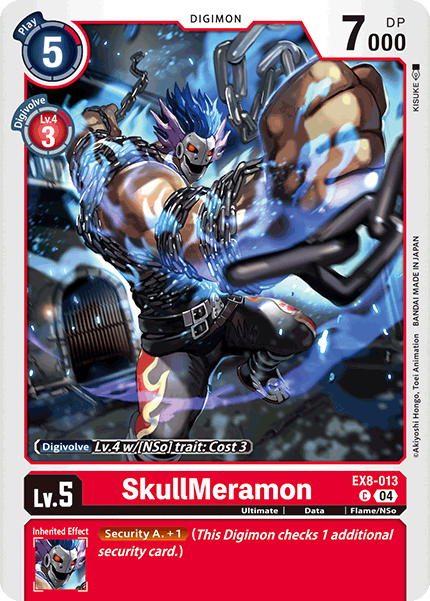 EX8-013 SkullMeramon Common