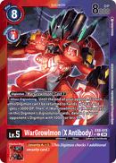 EX8-015 WarGrowlmon (X Antibody) Limited Common