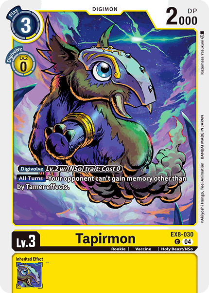 EX8-030 Tapirmon Common