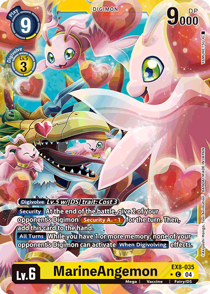 EX8-035 MarineAngemon Limited Foil Common