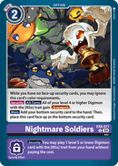 EX8-071 Nightmare Soldiers Uncommon