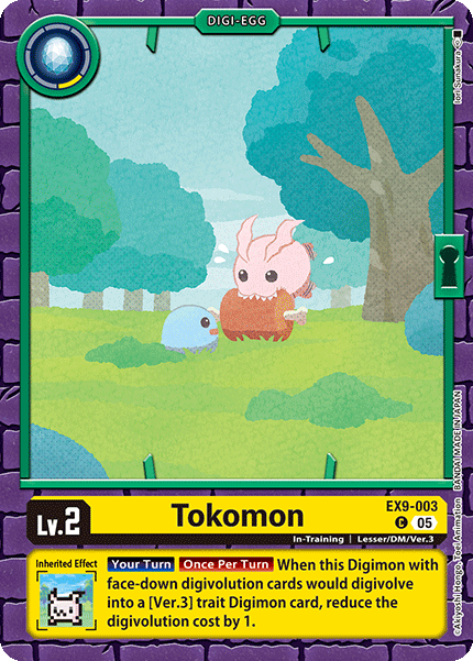 EX9-003 Tokomon Common