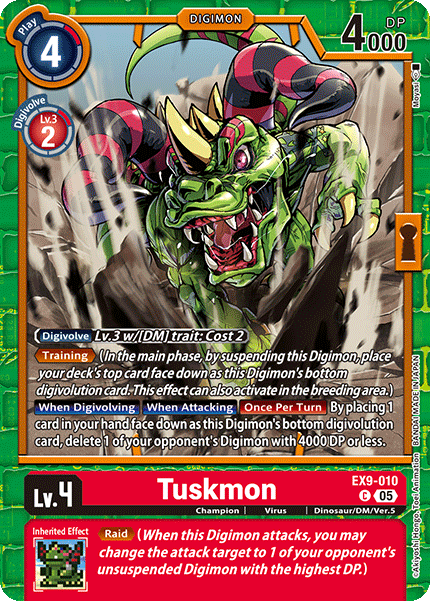EX9-010 Tuskmon Common