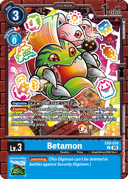 EX9-016 Betamon Uncommon