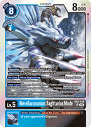 EX9-019 WereGarurumon: Sagittarius Mode Super Rare