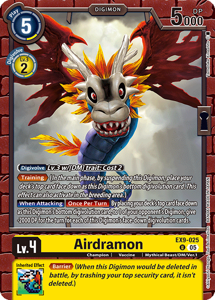 EX9-025 Airdramon Uncommon
