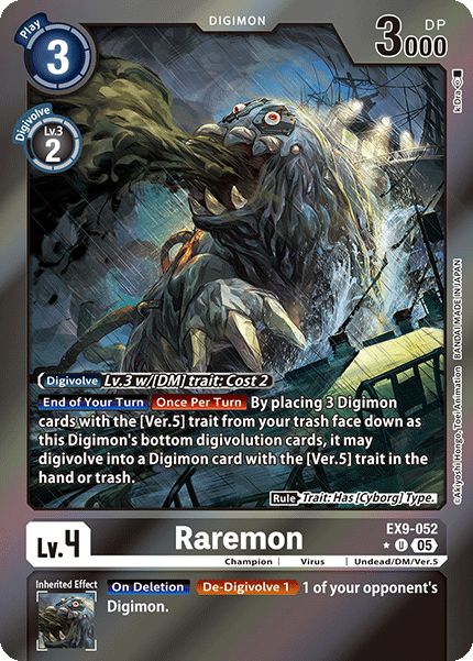 EX9-052 Raremon Limited Uncommon