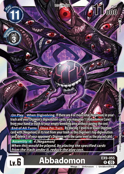 EX9-055 Abbadomon Rare