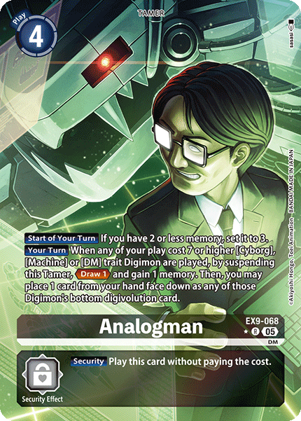 EX9-068 Analogman Alternative Art
