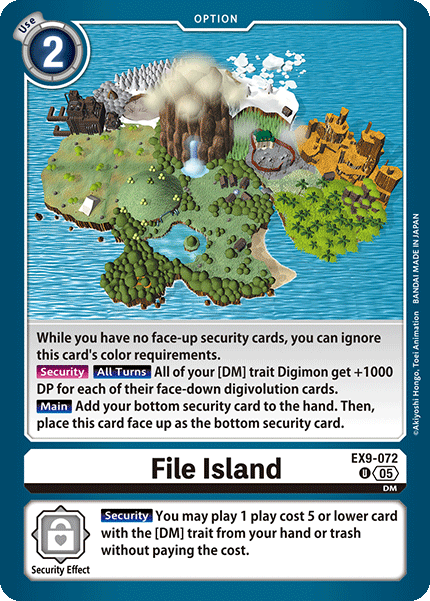 EX9-072 File Island Uncommon
