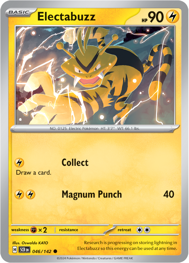 046/142 Electabuzz Common Stellar Crown