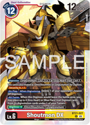 BT21-027 Shoutmon DX Rare