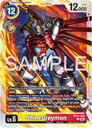 BT21-045 ShineGreymon Rare