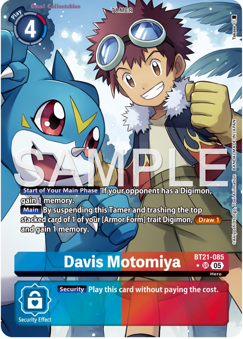 BT21-085 Davis Motomiya Alternative Art