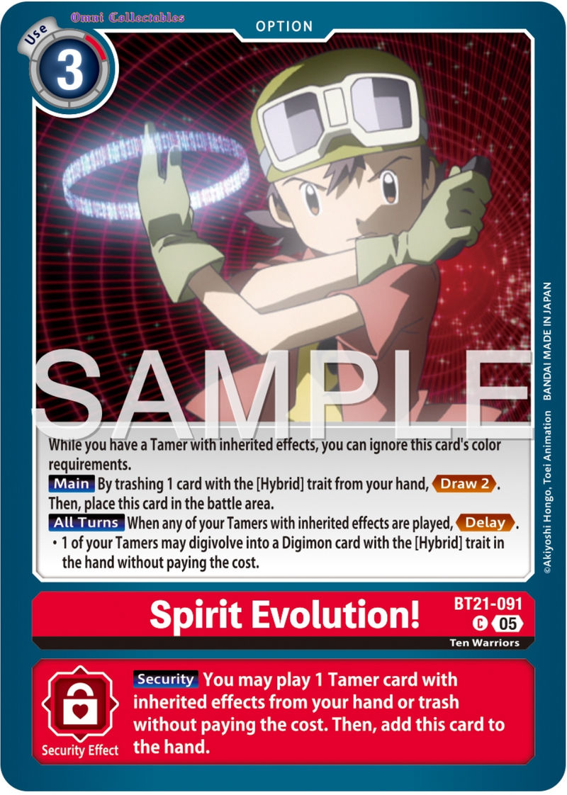 BT21-091 Spirit Evolution! Common