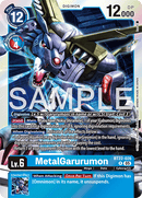 BT22-026 MetalGarurumon Rare