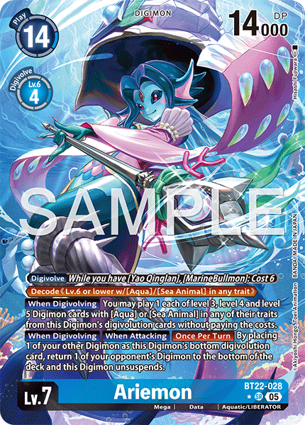 BT22-028 Ariemon Alternative Art