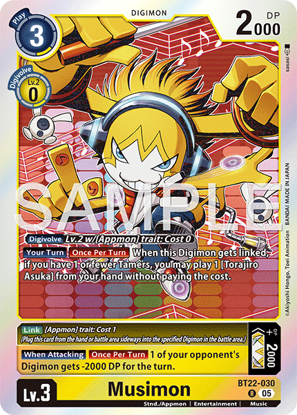 BT22-030 Musimon Rare