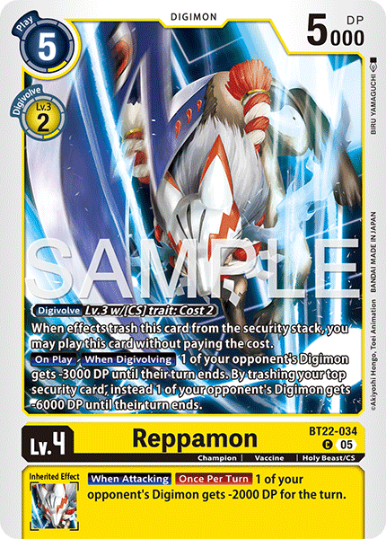 BT22-034 Reppamon Common