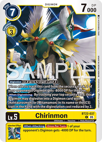 BT22-037 Chirinmon Common