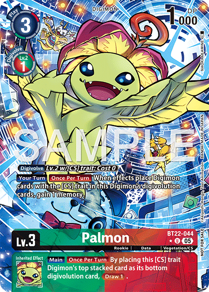 BT22-044 Palmon Box Topper