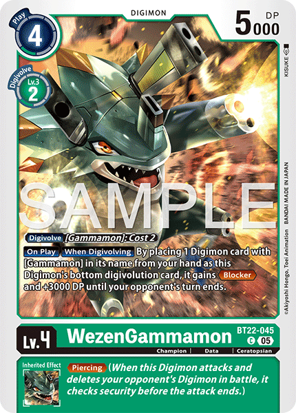BT22-045 WezenGammamon Common