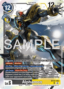BT22-063 Alphamon Super Rare