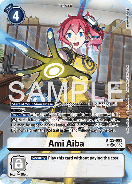BT22-093 Ami Aiba Alternative Art